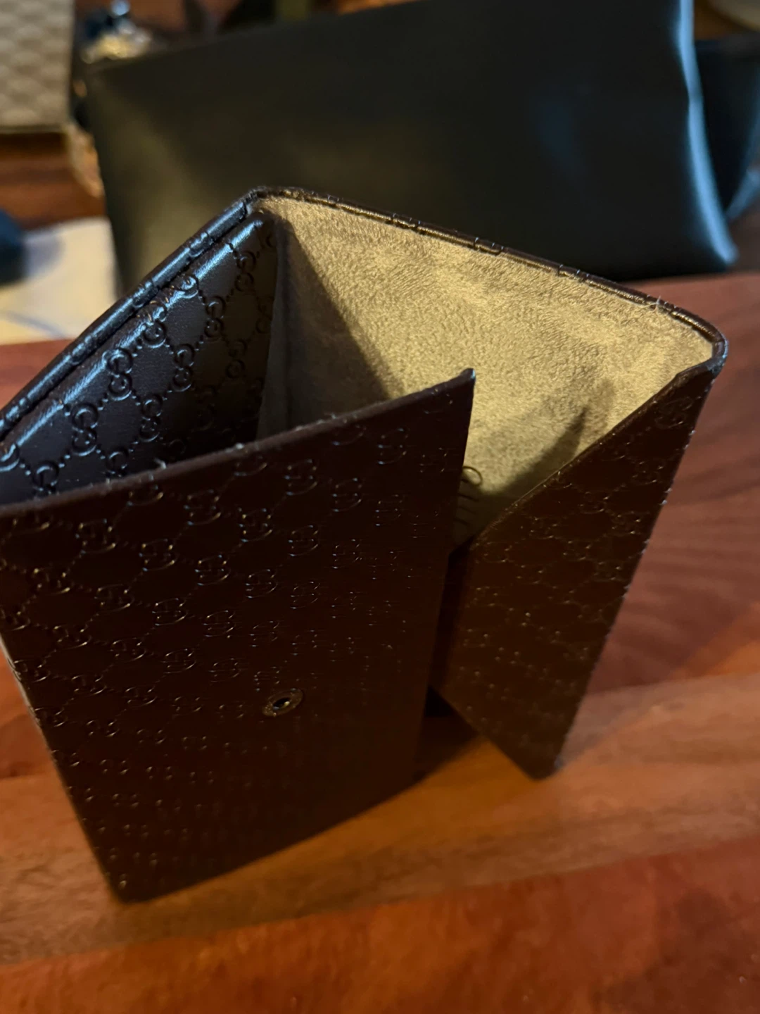 Gucci Brown GG Monogram Sunglasses Case - photo 5