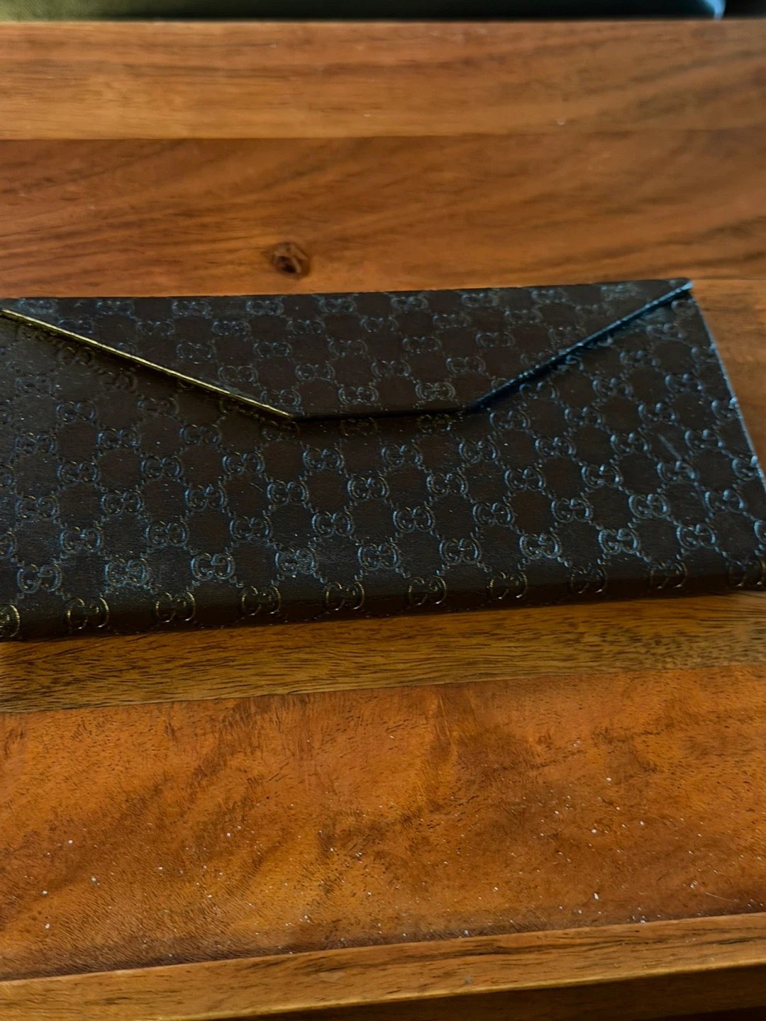 Gucci Brown GG Monogram Sunglasses Case