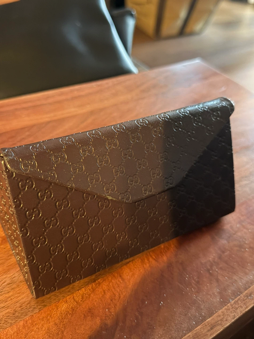 Gucci Brown GG Monogram Sunglasses Case - photo 3