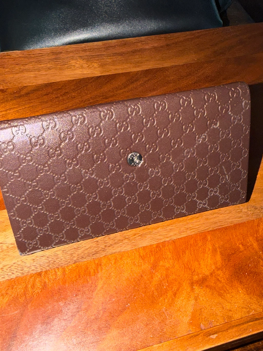 Gucci Brown GG Monogram Sunglasses Case - photo 4