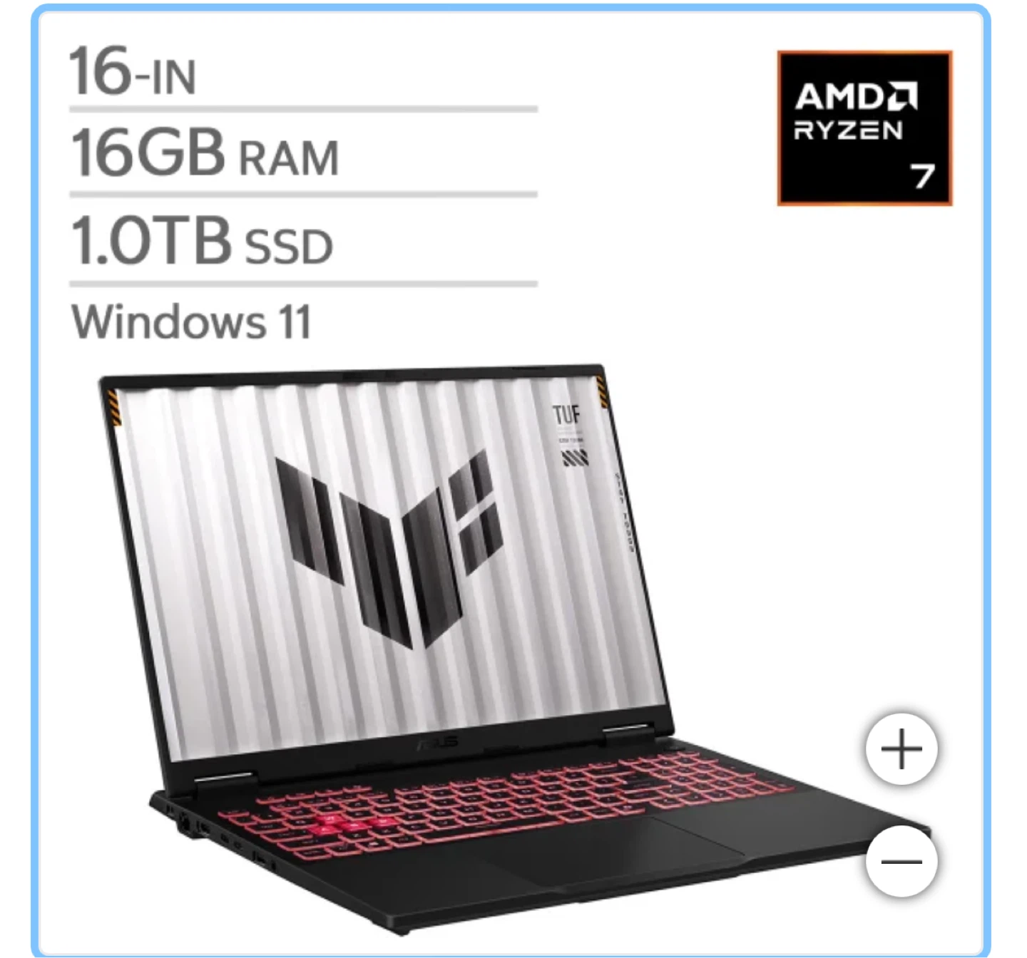 ASUS TUF Gaming A16 Laptop