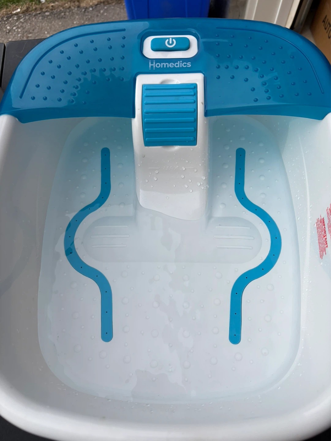 HoMedics Bubble Bliss Deluxe Footbath with Heat - photo 4