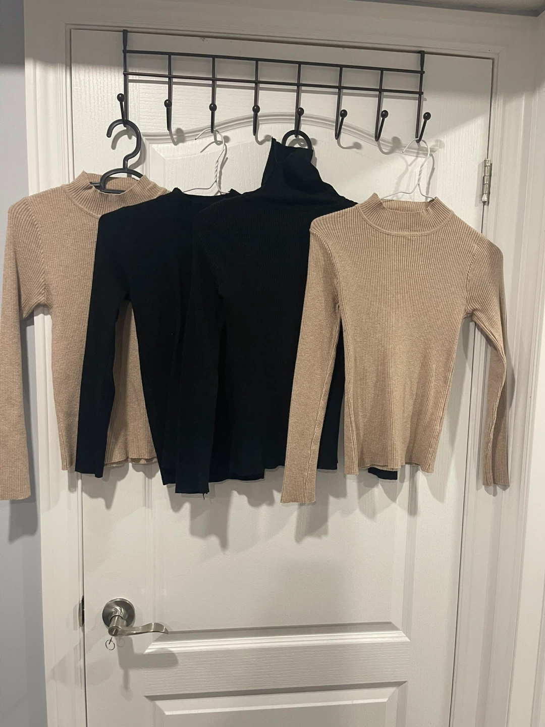 4 items |Turtleneck Sweaters - Beige and Black