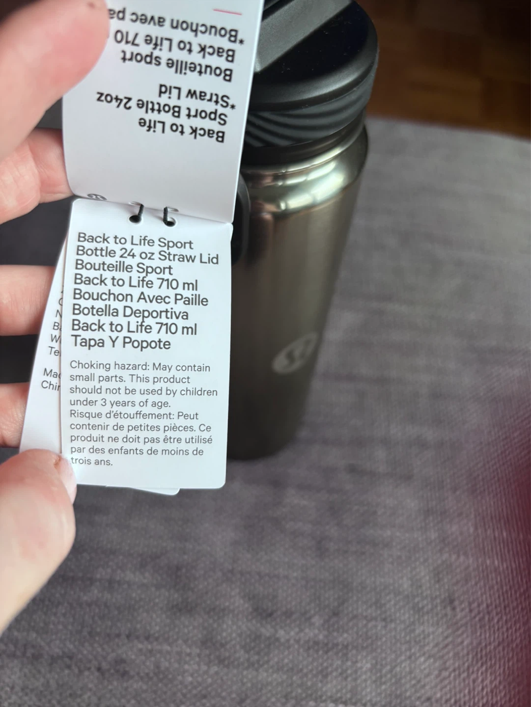 Lululemon Back to Life Sport water Bottle 24oz - photo 2