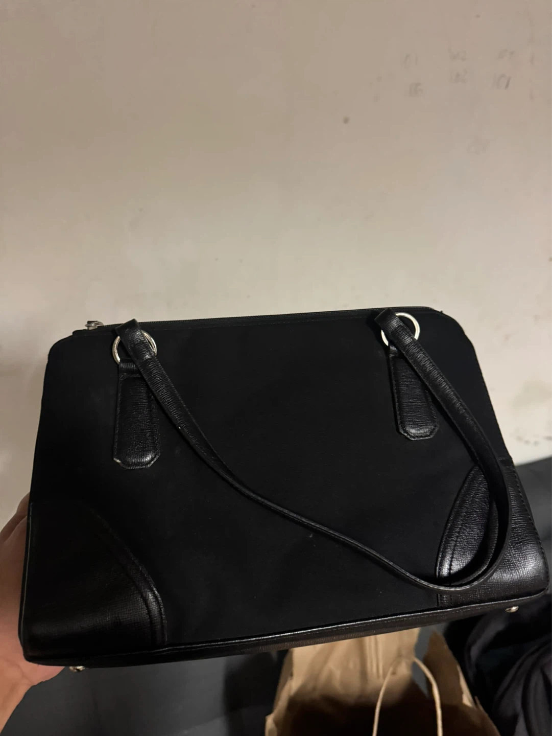 Ann Taylor Black Tote Bag