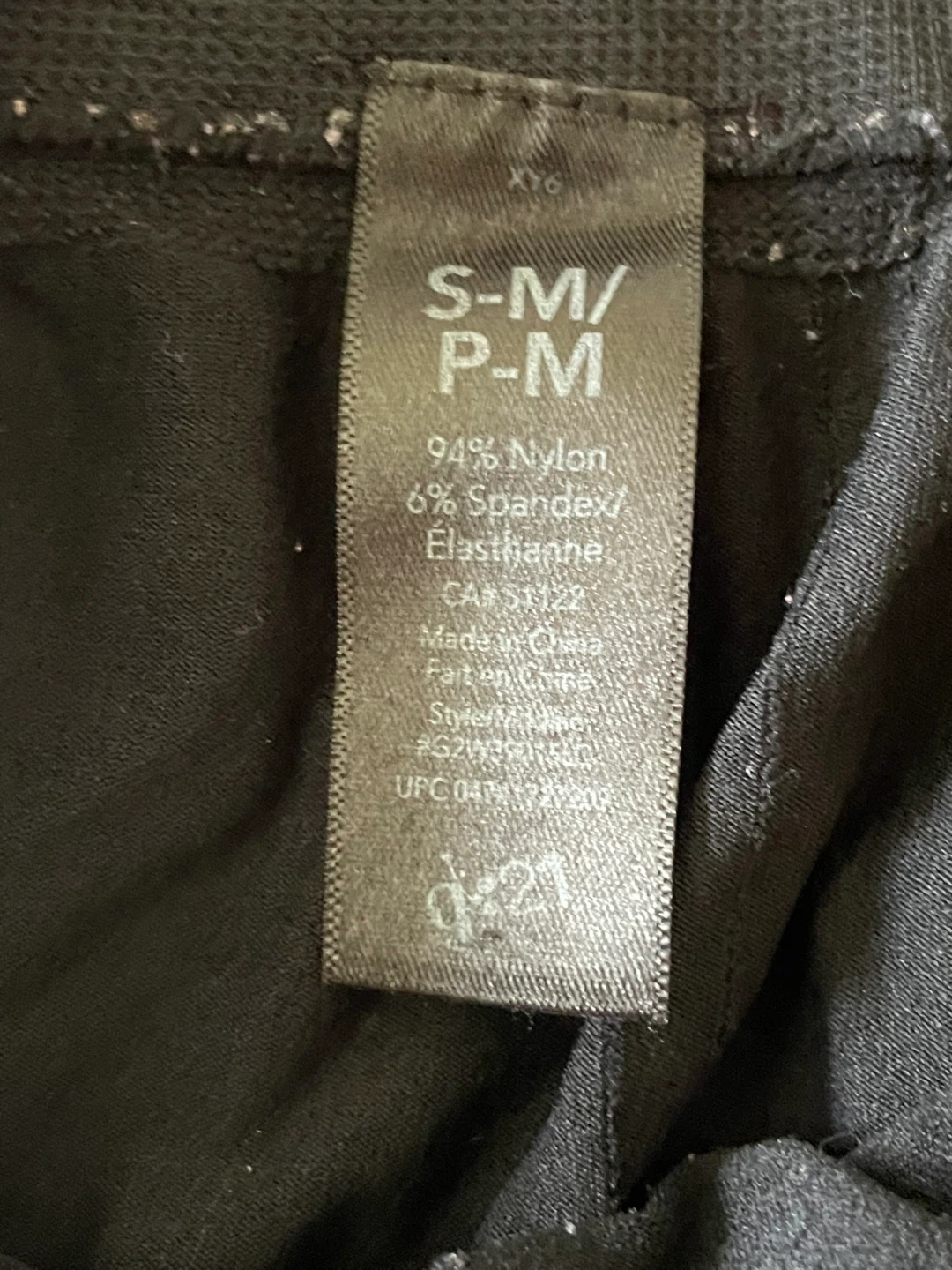 Black girls leggings S-M - photo 2