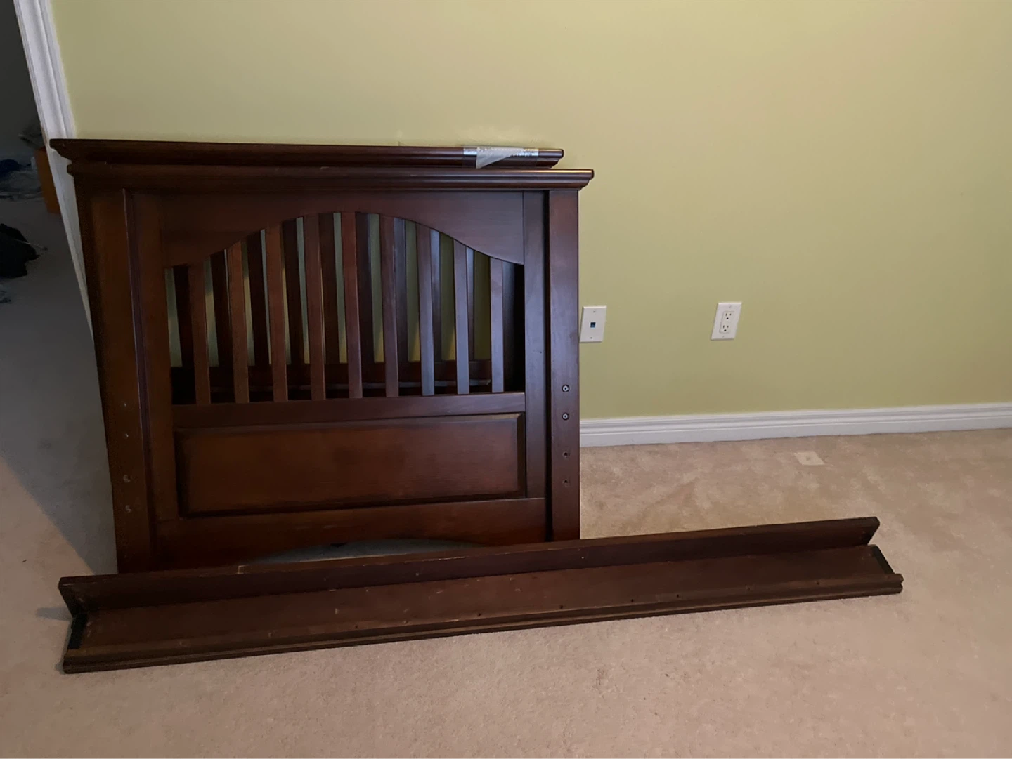 Wooden bunker Bed Frame with Drawers and mattress - photo 2