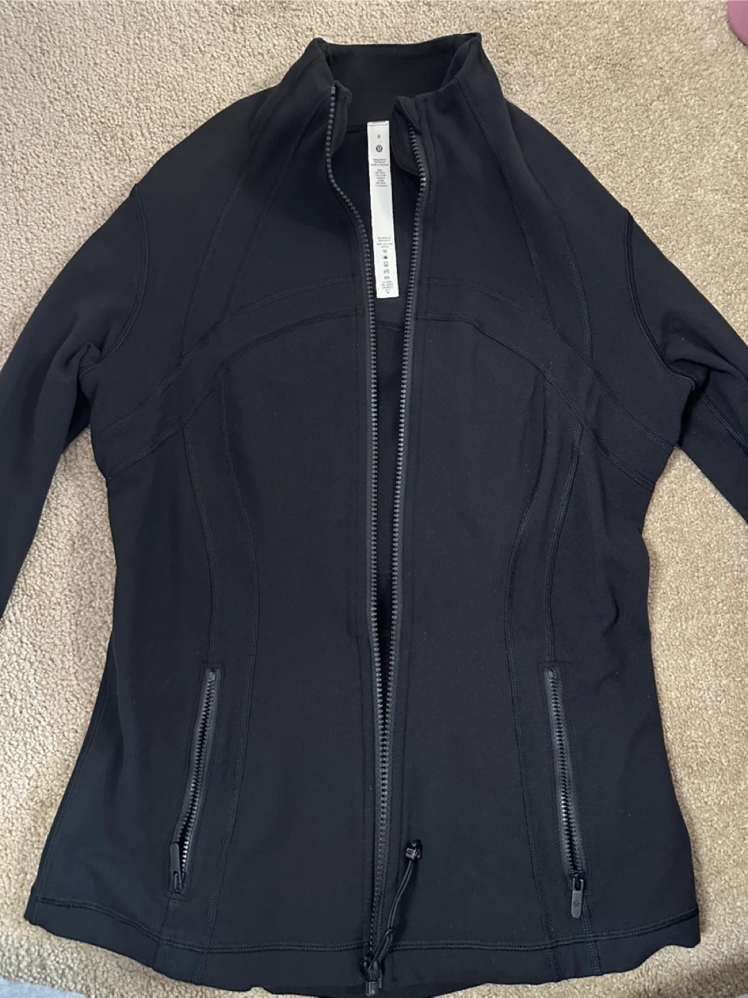 Lululemon Define Jacket Black Size 8
