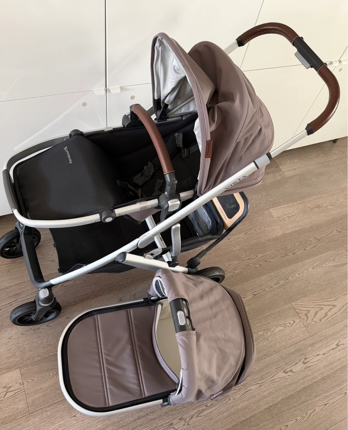 UPPAbaby Vista v2 Stroller with Bassinet and piggyback - photo 4