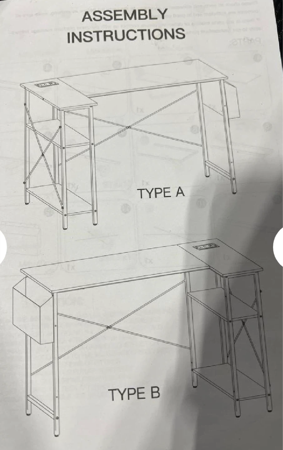 MODEL:55SCCPI 20LB L-Shaped Desk - photo 3