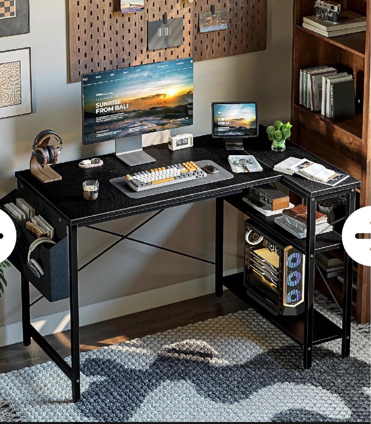 MODEL:55SCCPI 20LB L-Shaped Desk - photo 2