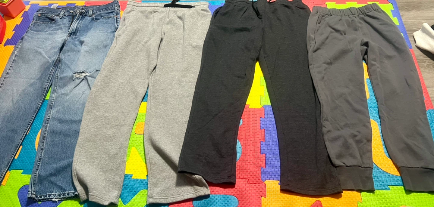 Assorted Men's Clothing Bundle (Medium Size)