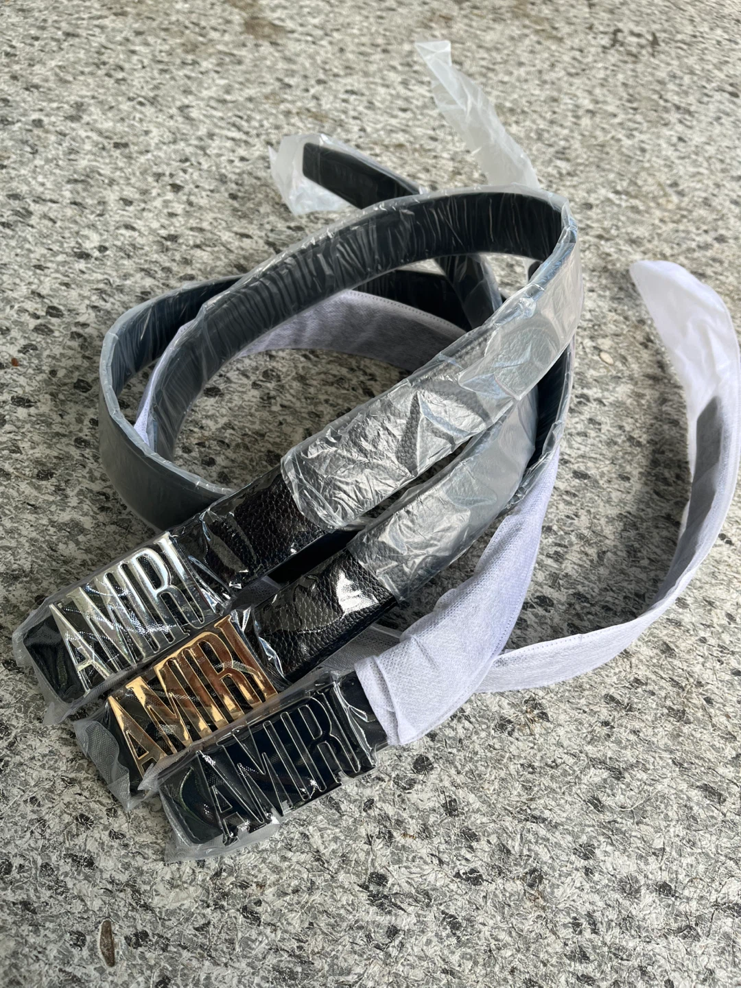 Amiri Belt with Amiri Logo Buckle - photo 4