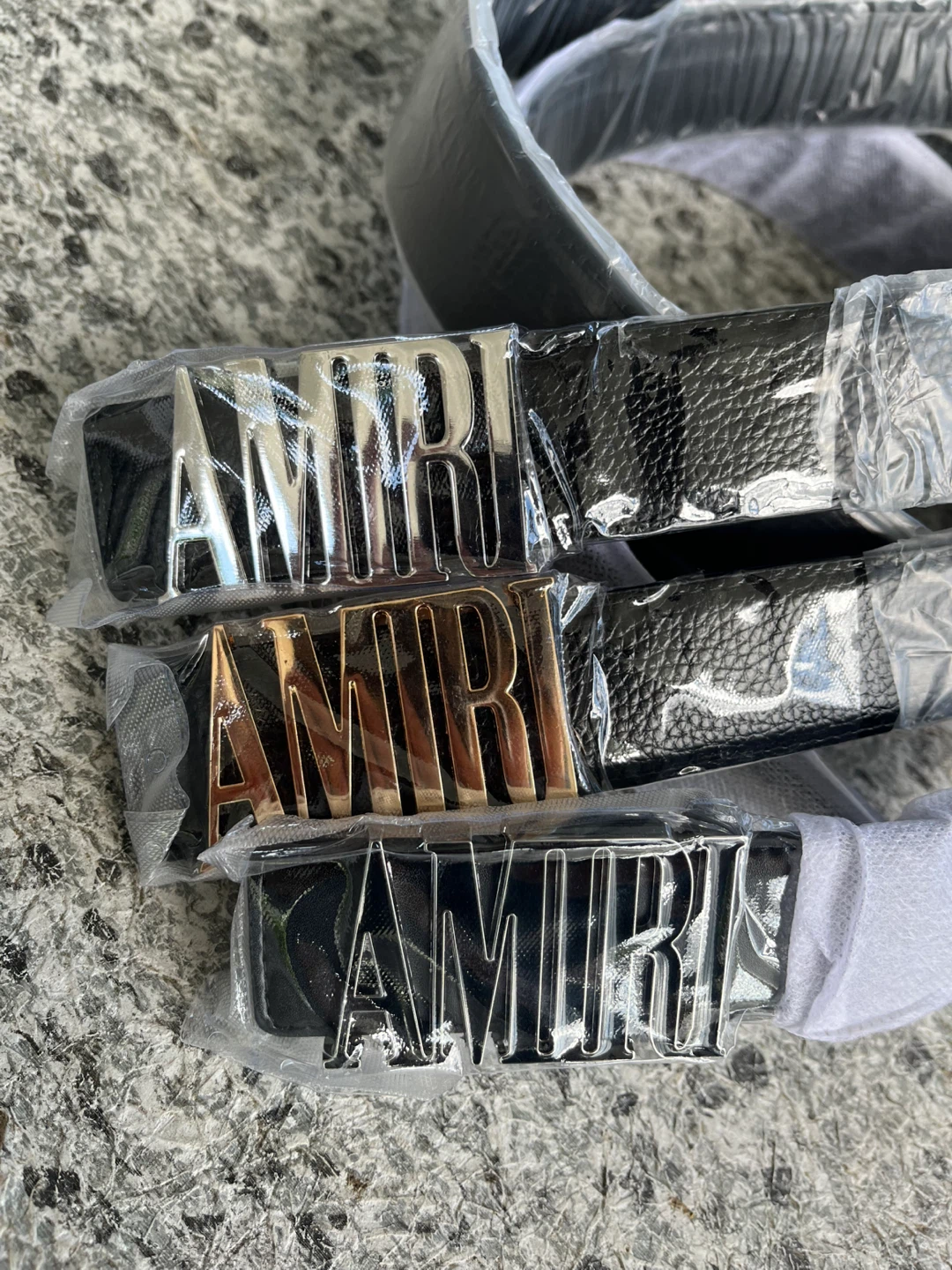 Amiri Belt with Amiri Logo Buckle - photo 5