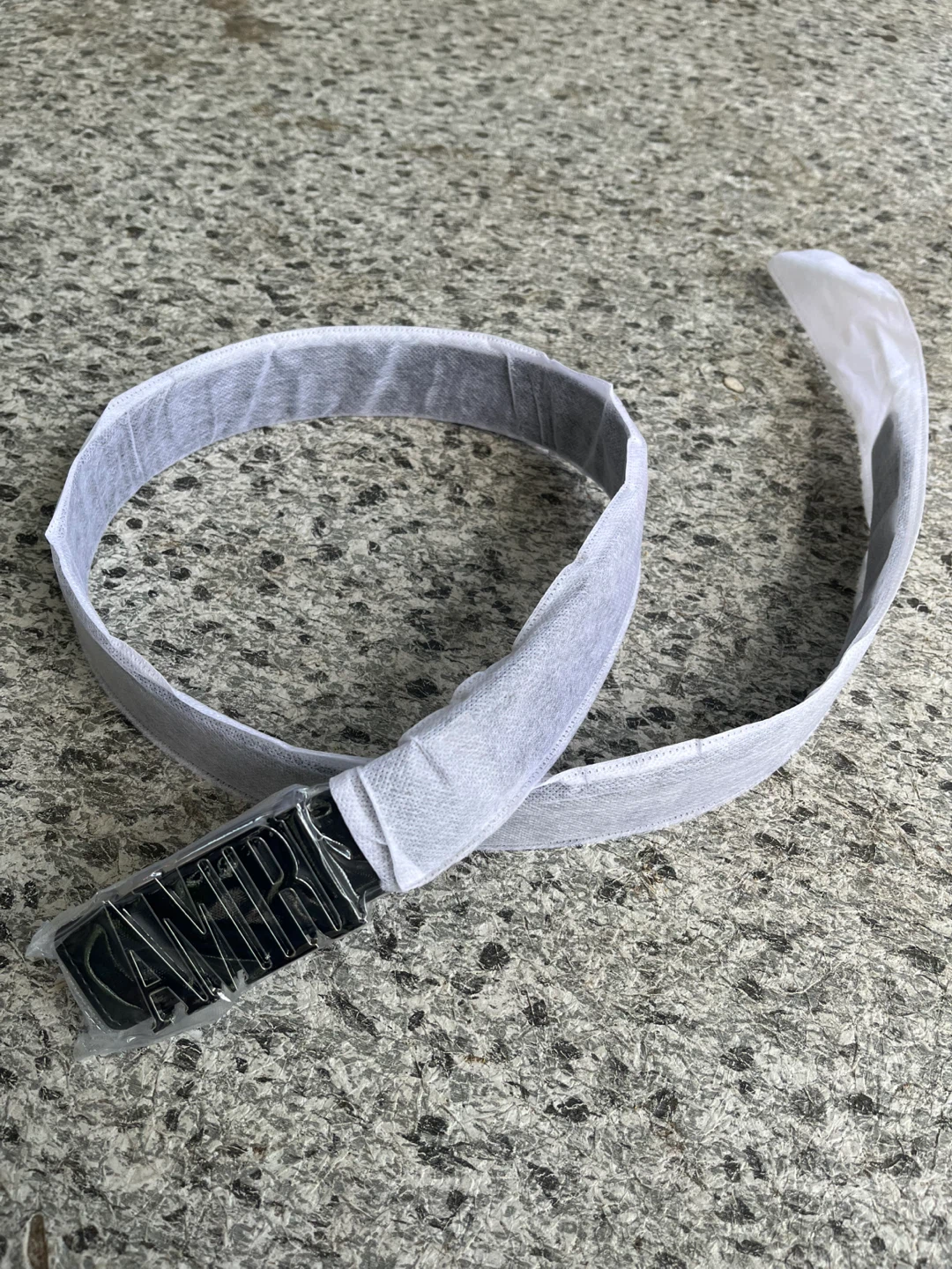 Amiri Belt with Amiri Logo Buckle - photo 3