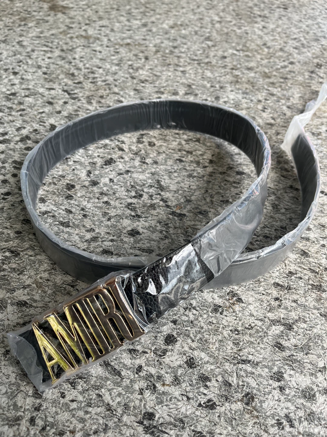 Amiri Belt with Amiri Logo Buckle - photo 2