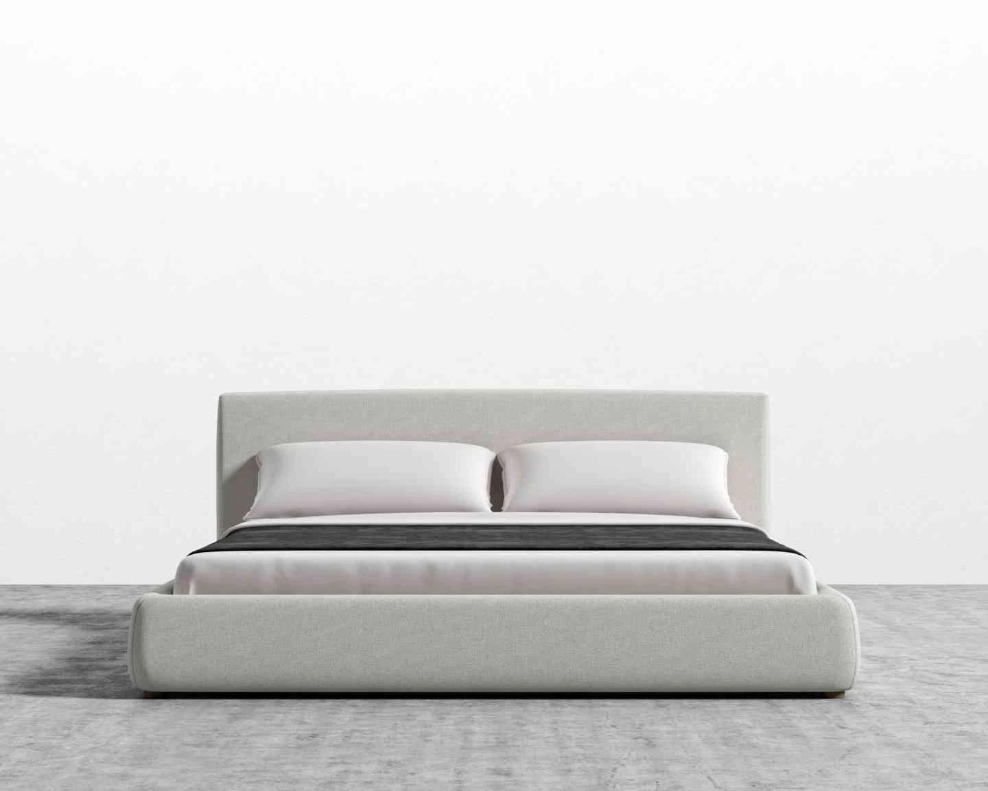 Modern Upholstered Platform Bed  - Queen Size - photo 5