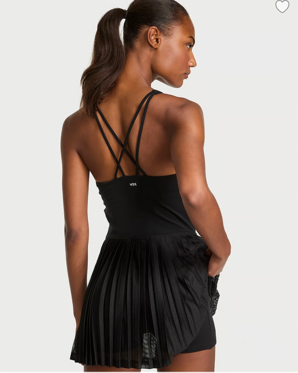 VS Black Pleated Tennis Dress - photo 2