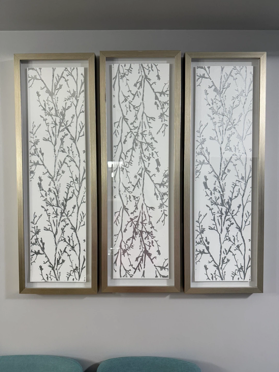 Set of 3 Framed Botanical Wall Art