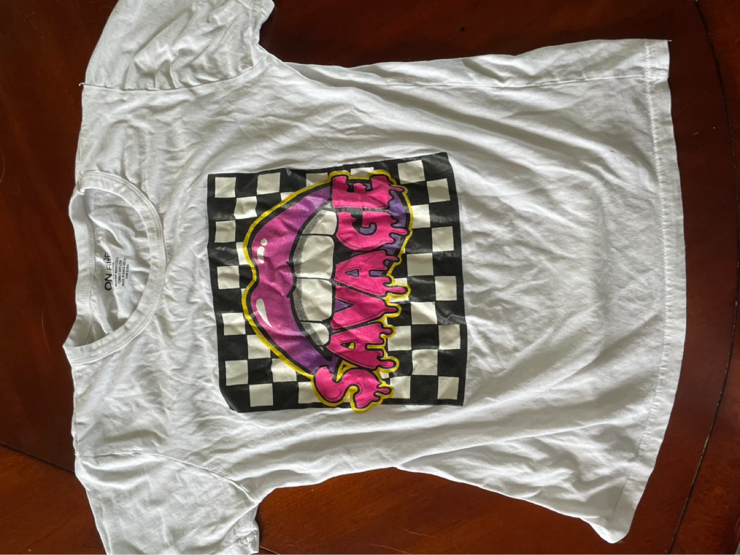 White savage Graphic T-Shirt