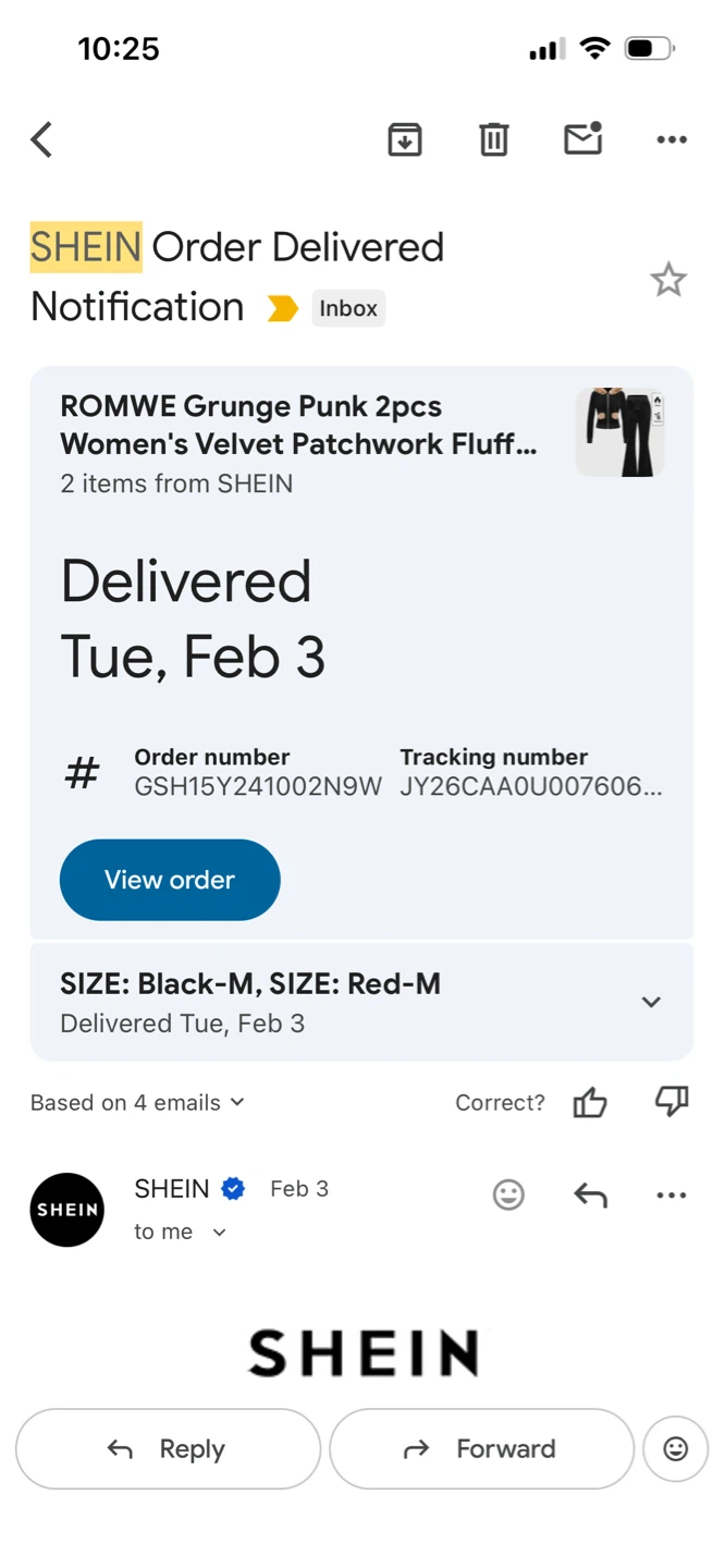 SHEIN Velvet Patchwork Fluffy Set - Black - photo 2