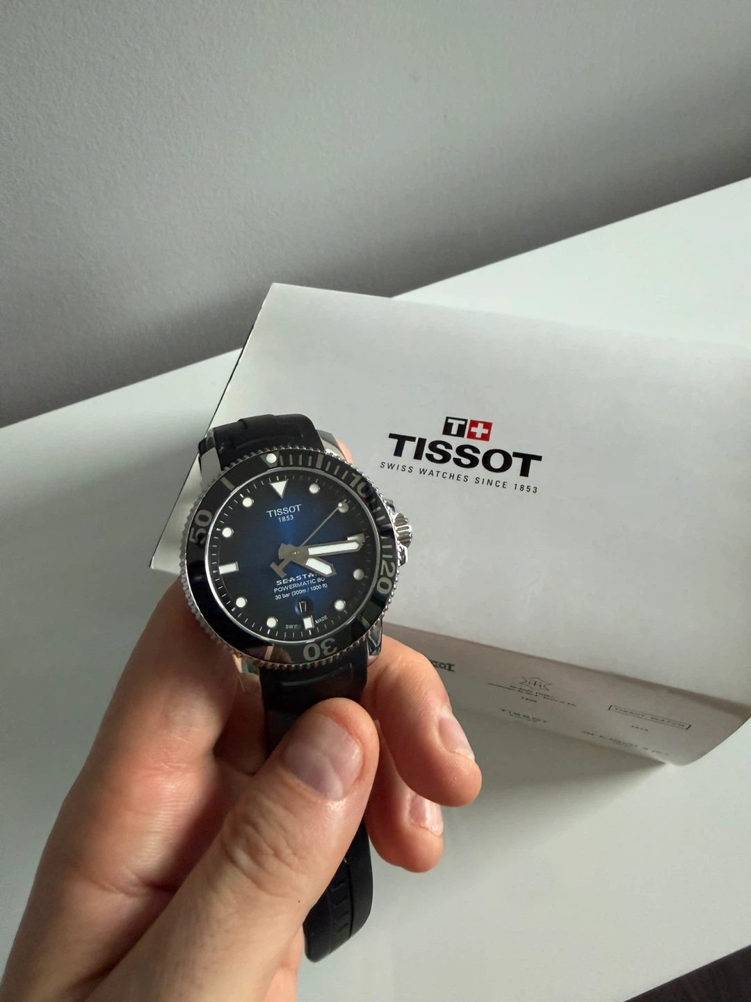 Tissot Seastar 660/1000 SS Watch (Blue Gradient) - photo 5