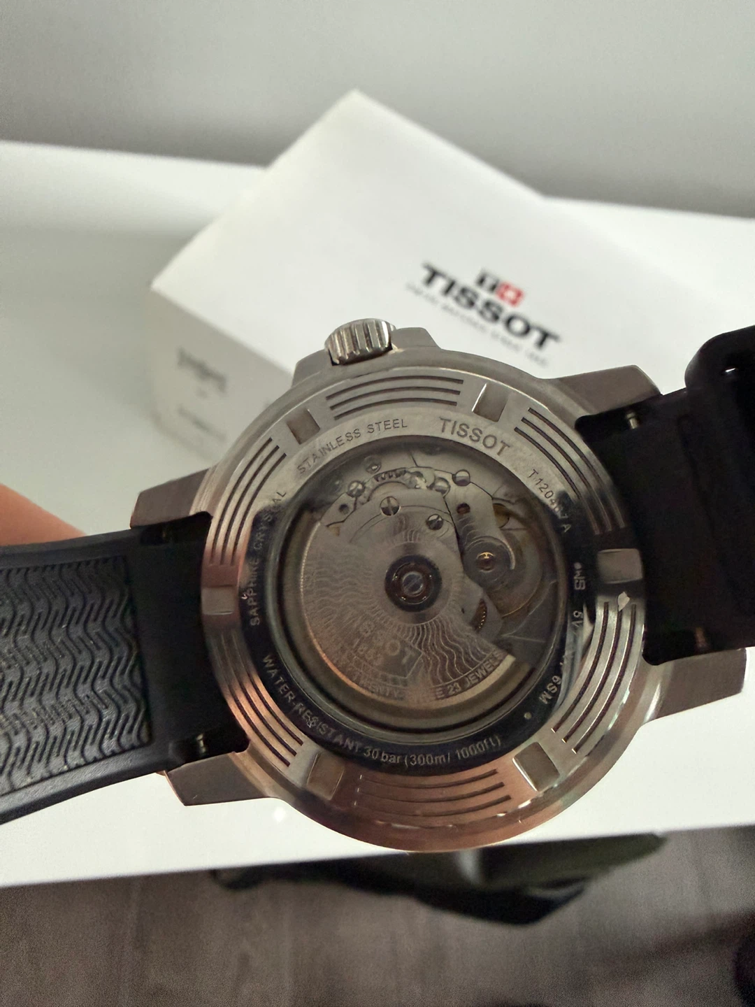 Tissot Seastar 660/1000 SS Watch (Blue Gradient) - photo 4