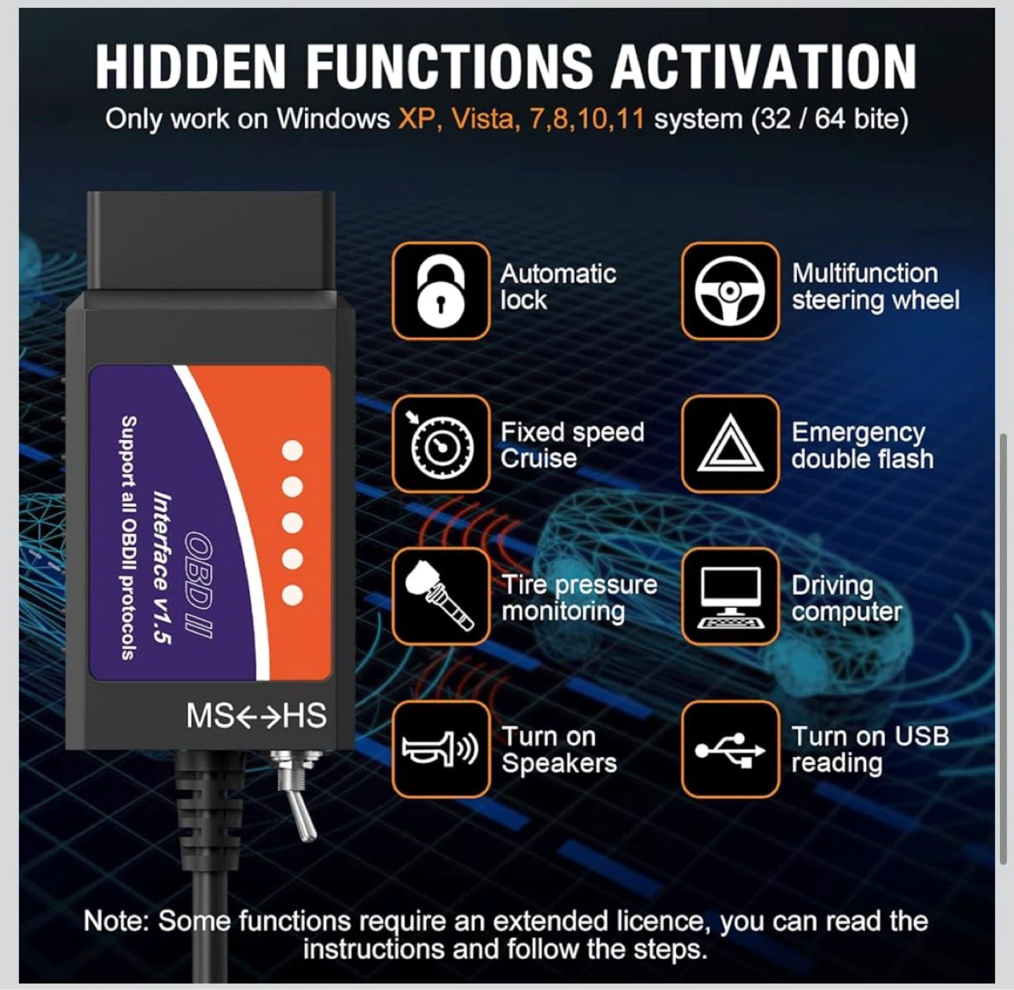 OBDMONSTER ELM327 V1.5 OBD2 USB Scanner - photo 5