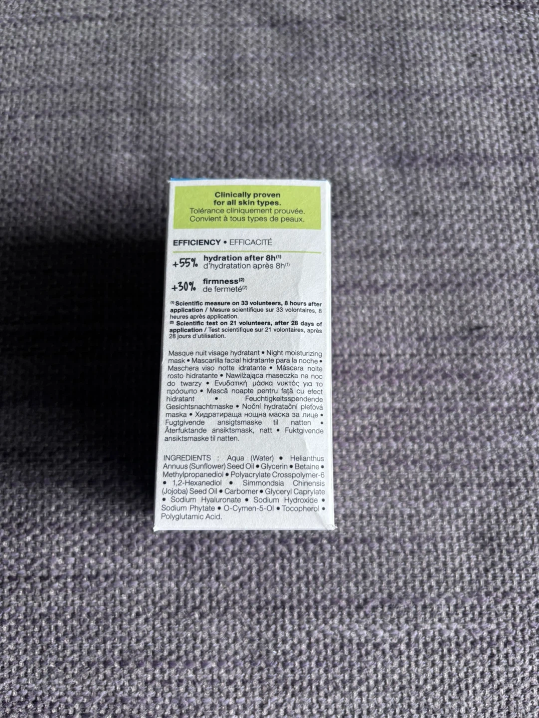 Never used. Sephora Hya + PGA Overnight Hydrating Mask - 50 ml - photo 3