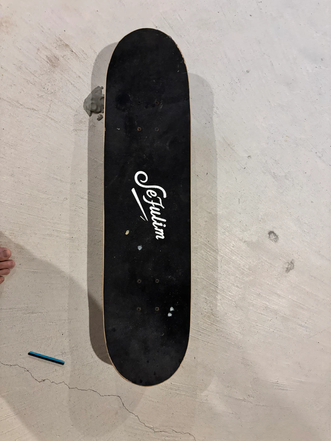 Se Julim Skateboard with Skull Graphics - photo 2