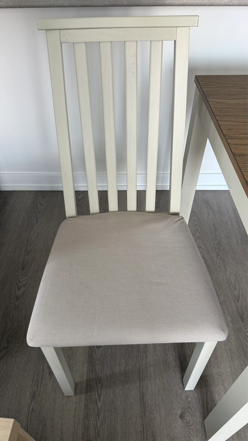 LIKE NEW (2 Months Old) - IKEA ALHULT Table & 2 Chairs - photo 3