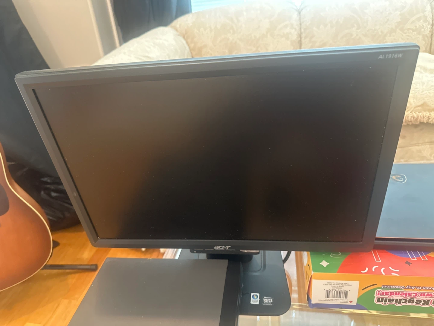 NVR and Acer AL1916W Monitor