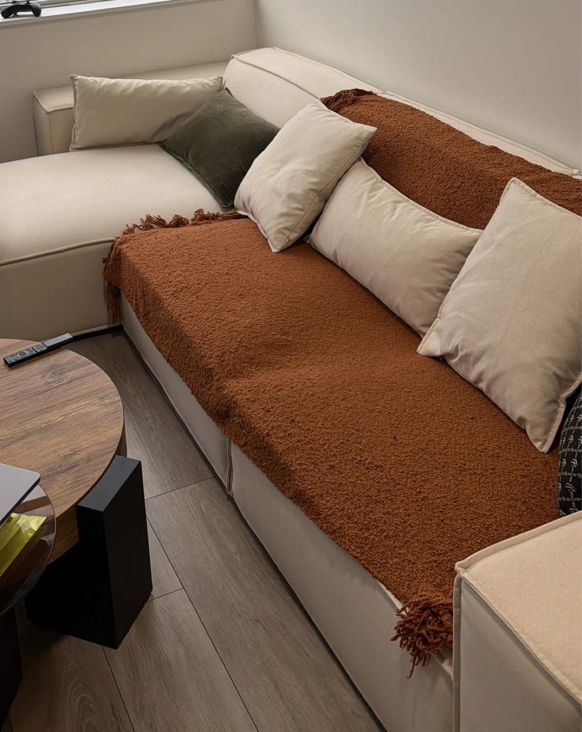 Modular Sectional Sofa - Light Beige - photo 3