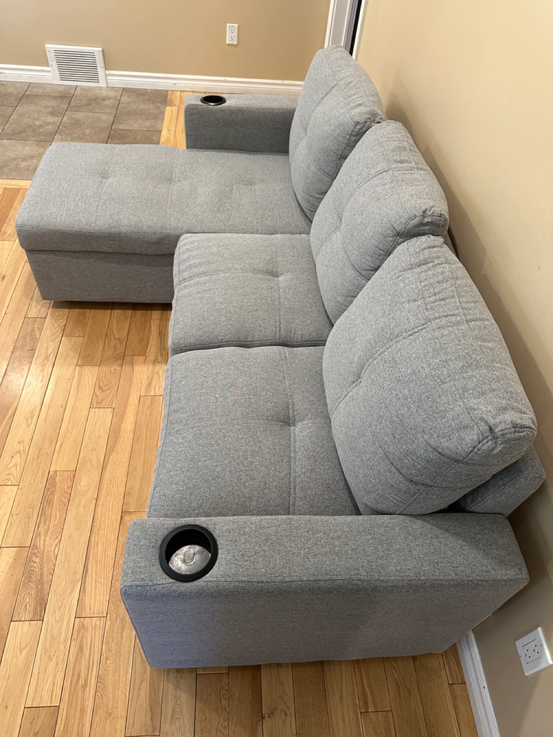 Modern Sleeper Sectional Sofa with Storage Chaise (CAN DELIVER) - photo 3