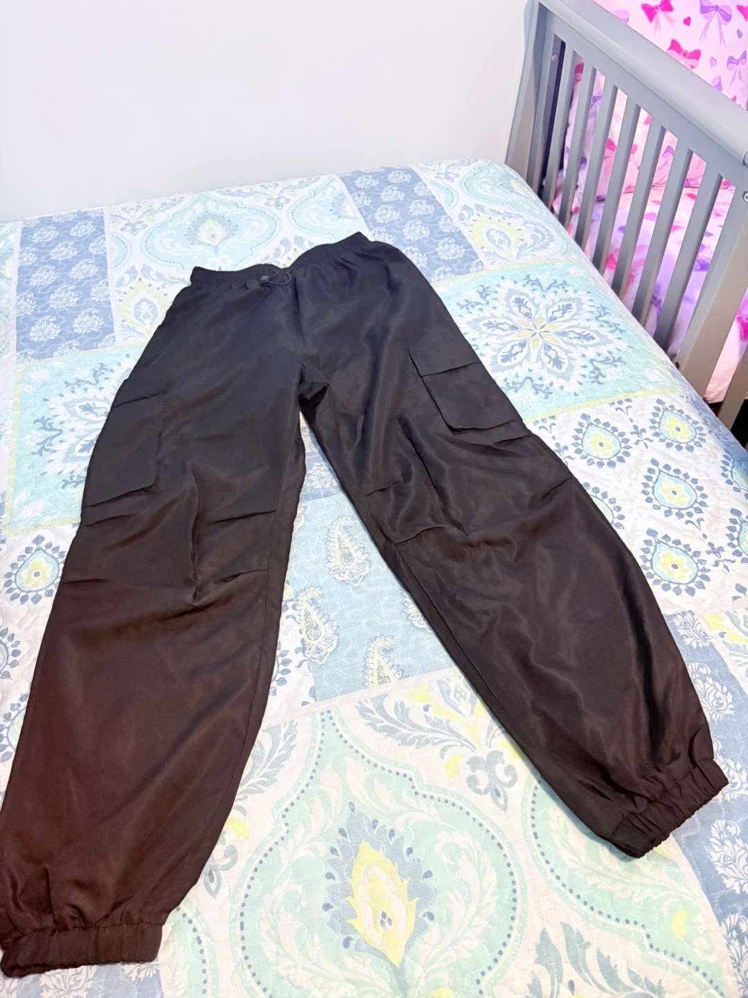 Black Cargo Pants