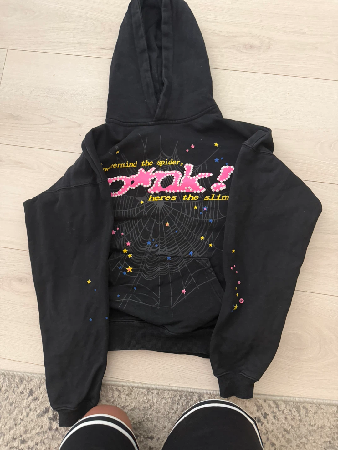 Pink! "Nevermind the Spider" Hoodie - photo 2