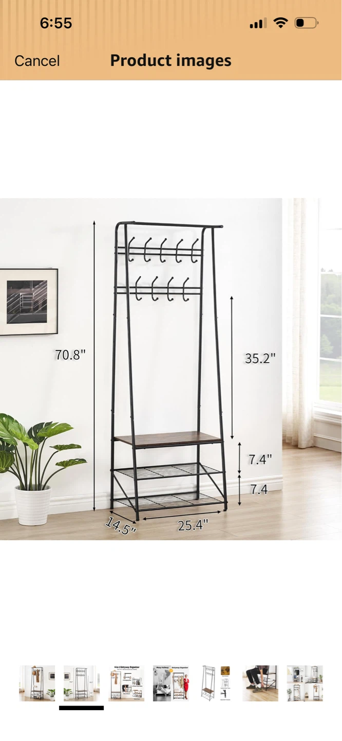 Coat/shoe rack - photo 2