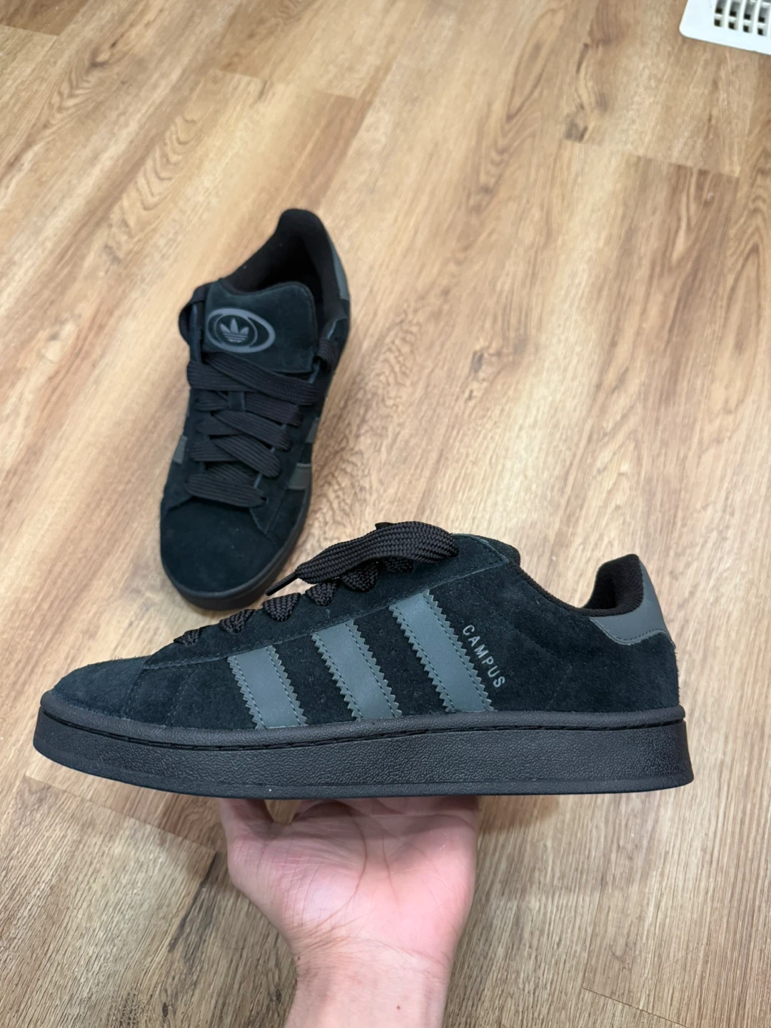 Adidas Campus 00s Black Suede Shoes - Size 9 US - photo 2