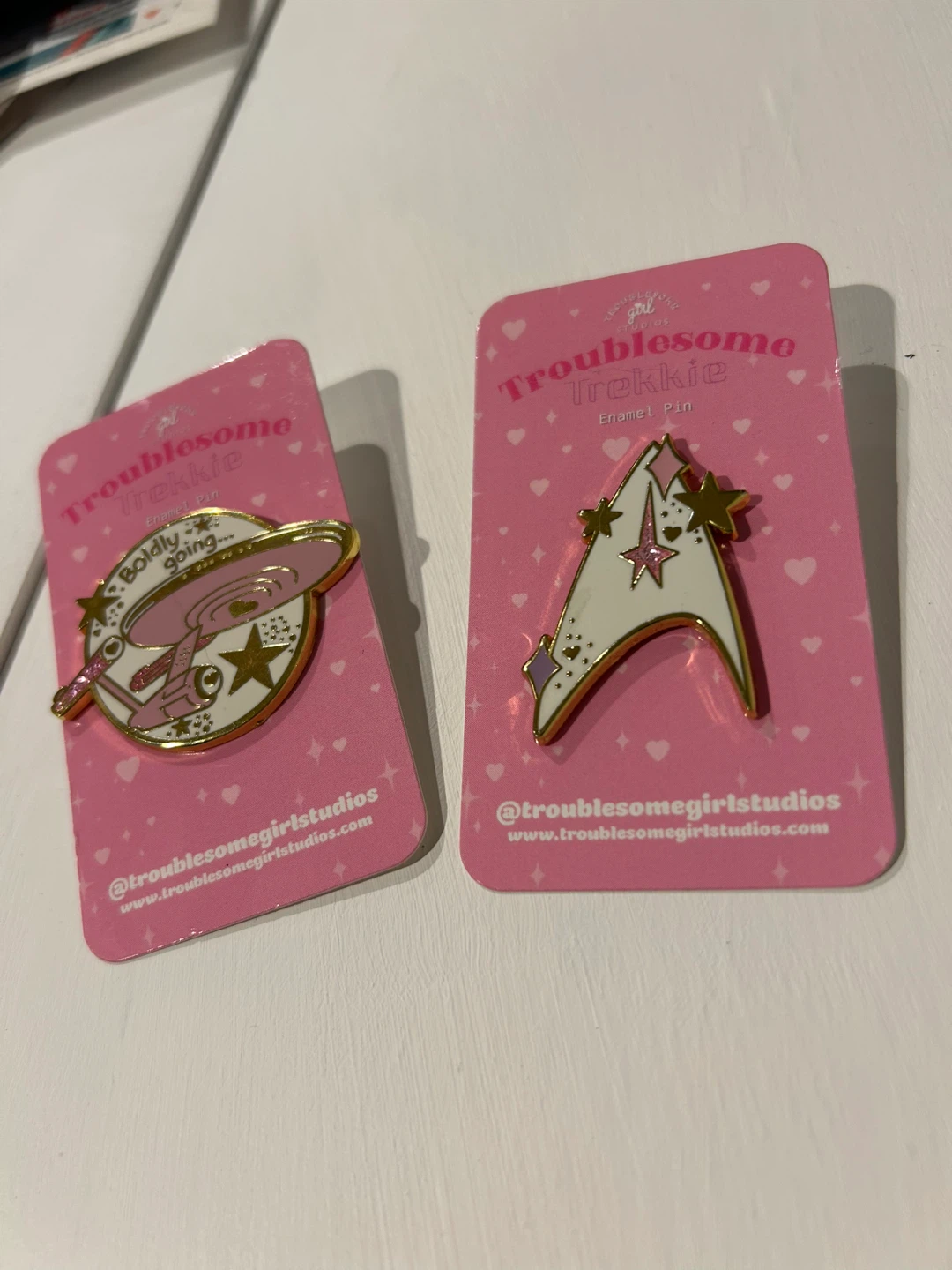 Star Trek Troublesome Trekkie Enamel Pins - photo 3