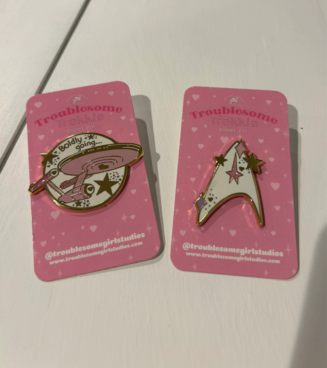 Star Trek Troublesome Trekkie Enamel Pins