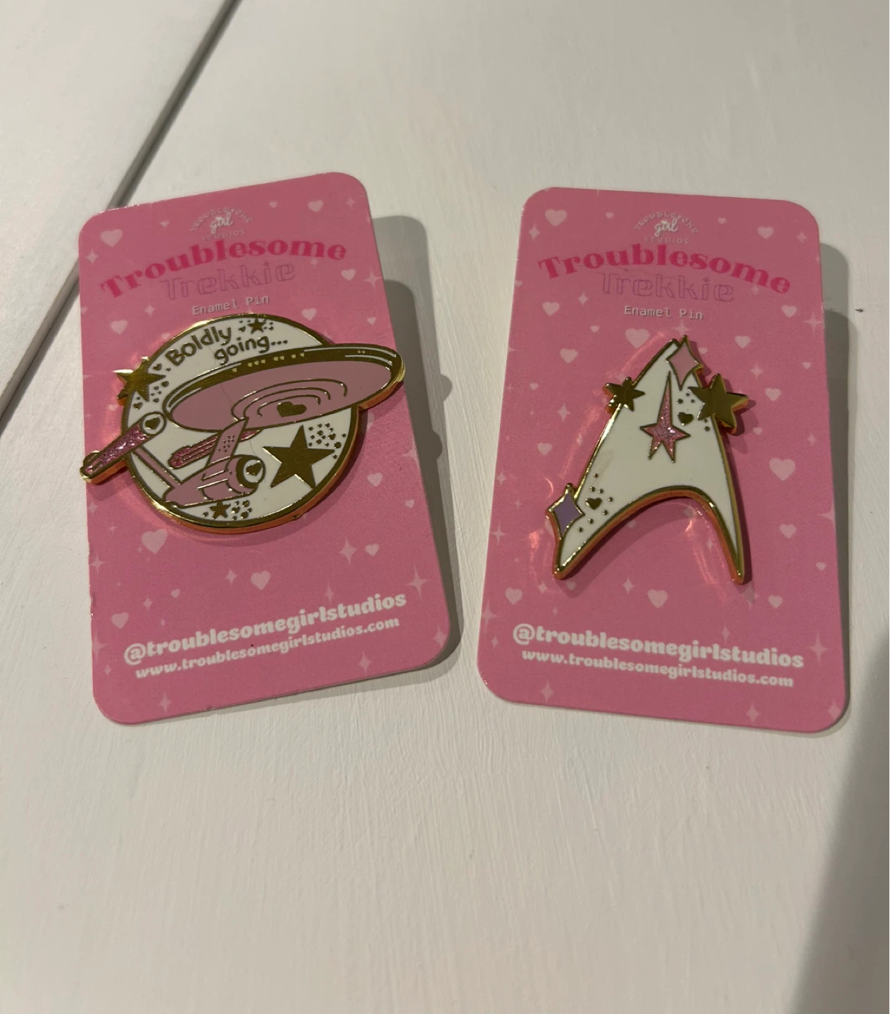 Star Trek Troublesome Trekkie Enamel Pins - photo 2