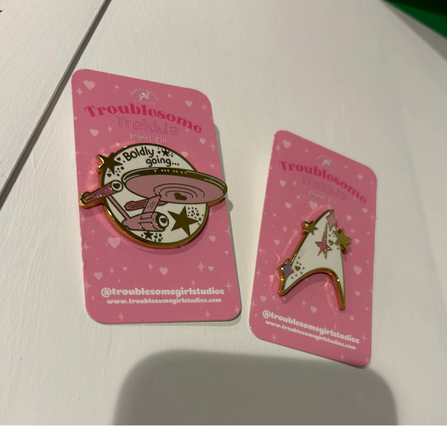 Star Trek Troublesome Trekkie Enamel Pins - photo 4