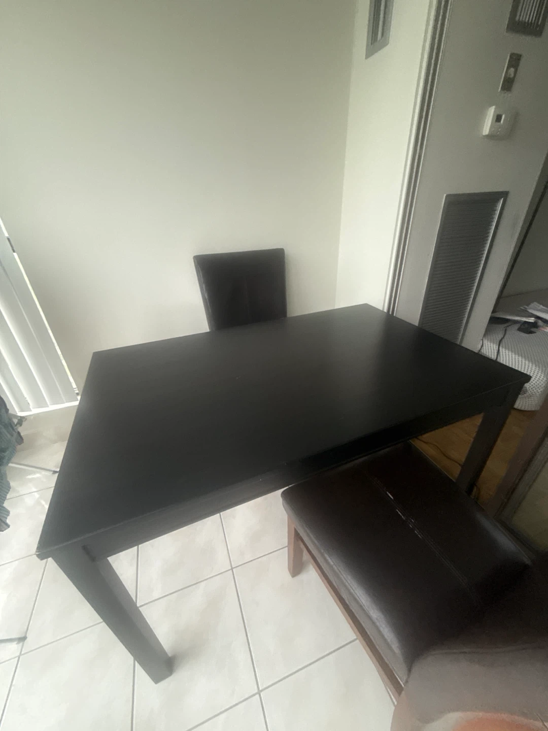 Black Dining Table