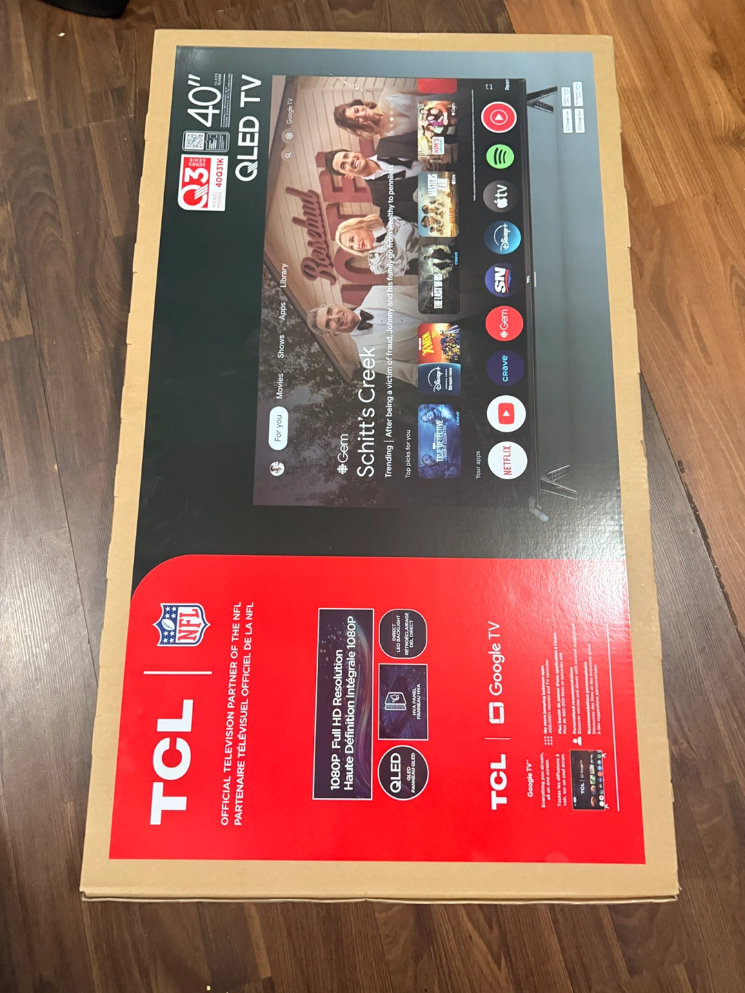 TCL 40" QLED TV - photo 2