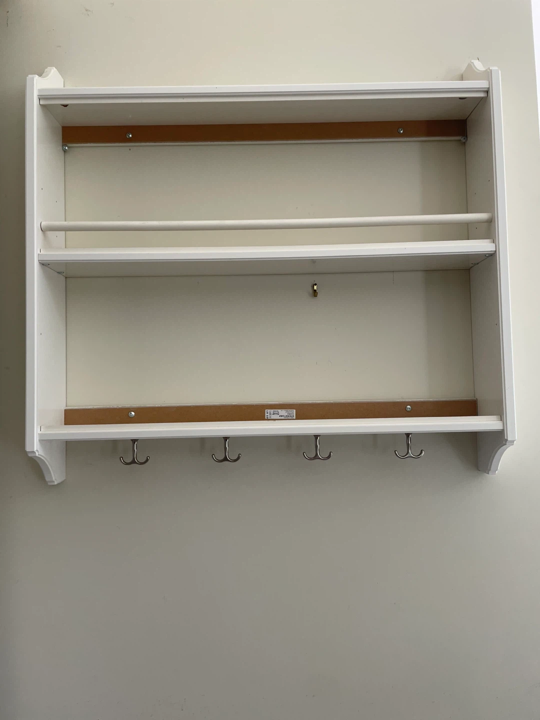 IKEA Stenstorp Wall Shelf with Hooks