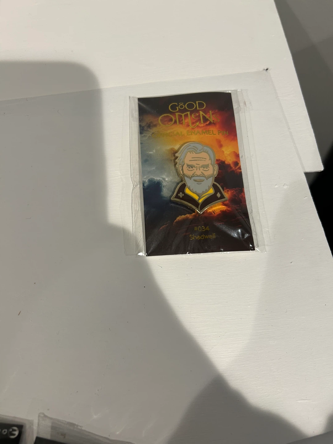 Good Omens Enamel Pin #54 Shadwell - photo 2