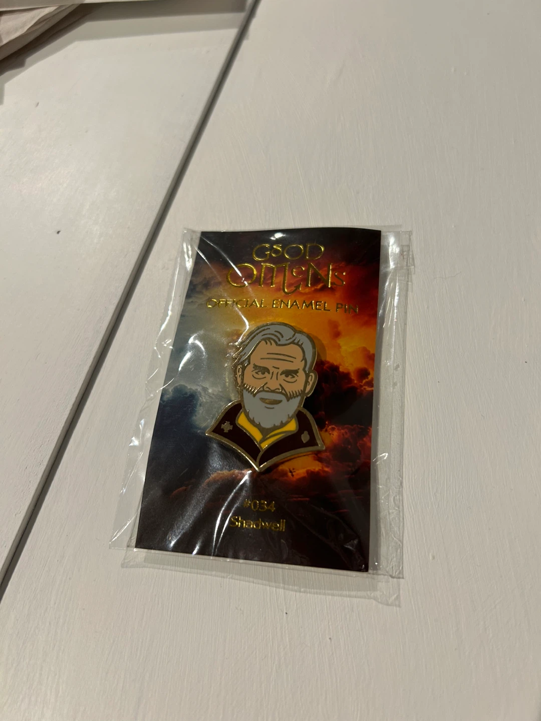 Good Omens Enamel Pin #54 Shadwell - photo 3