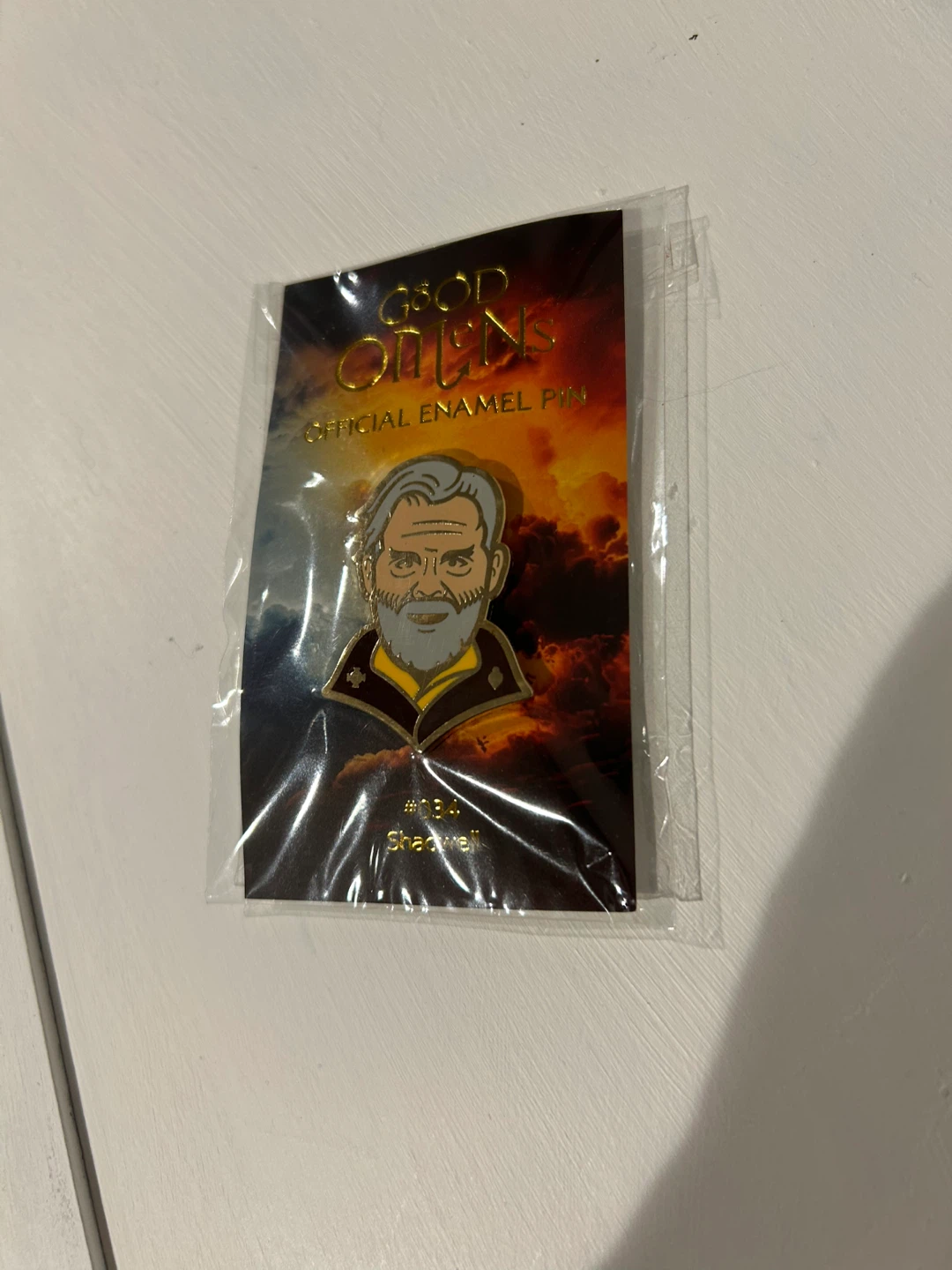Good Omens Enamel Pin #54 Shadwell