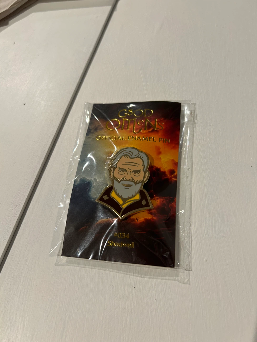 Good Omens Enamel Pin #54 Shadwell - photo 4