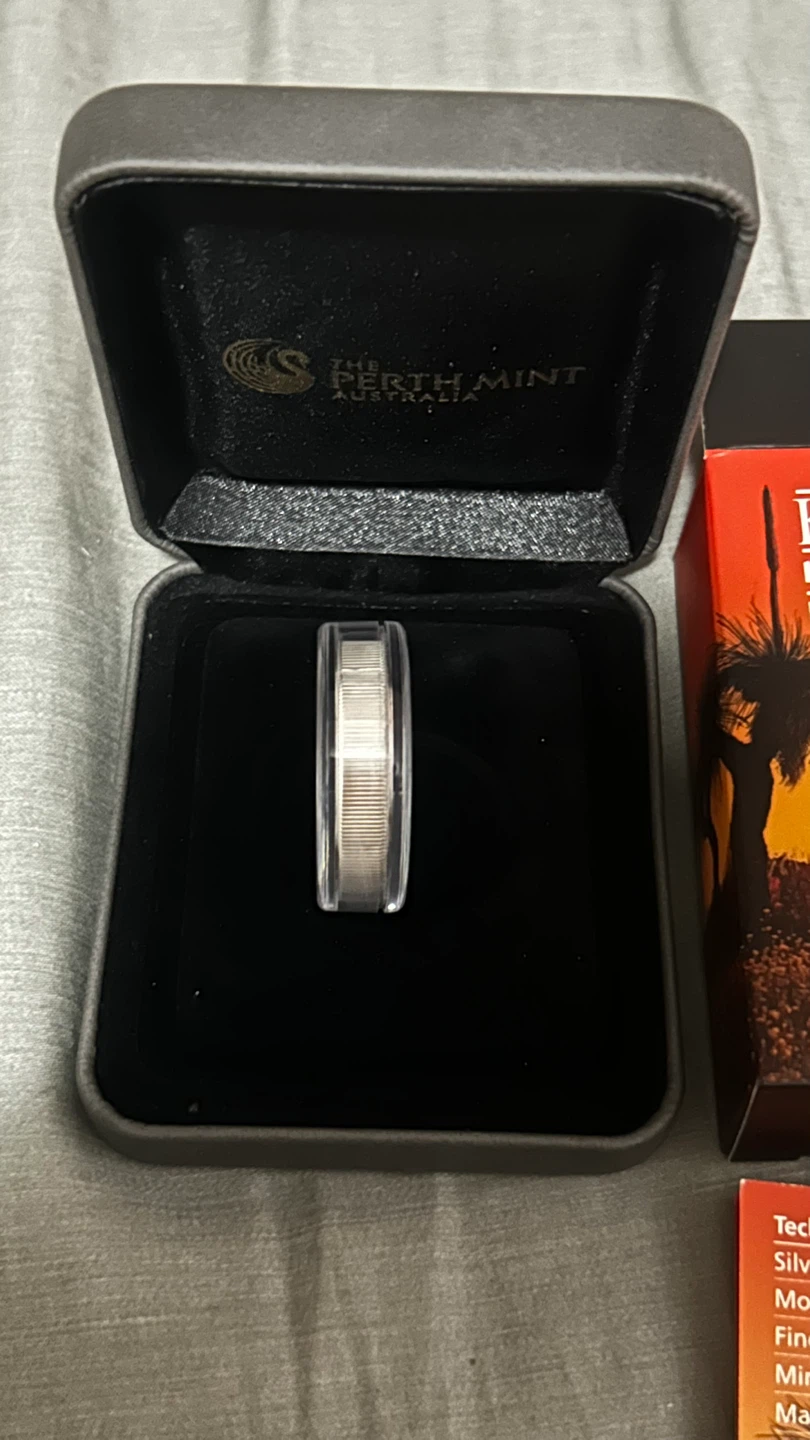 2010 Perth Mint 1oz Silver Proof Australian Kangaroo Coin - photo 4